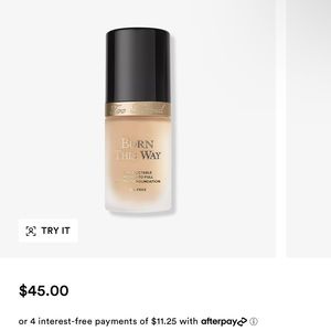 Brand New Too Faced Born This Way Foundation in shade “Nude”